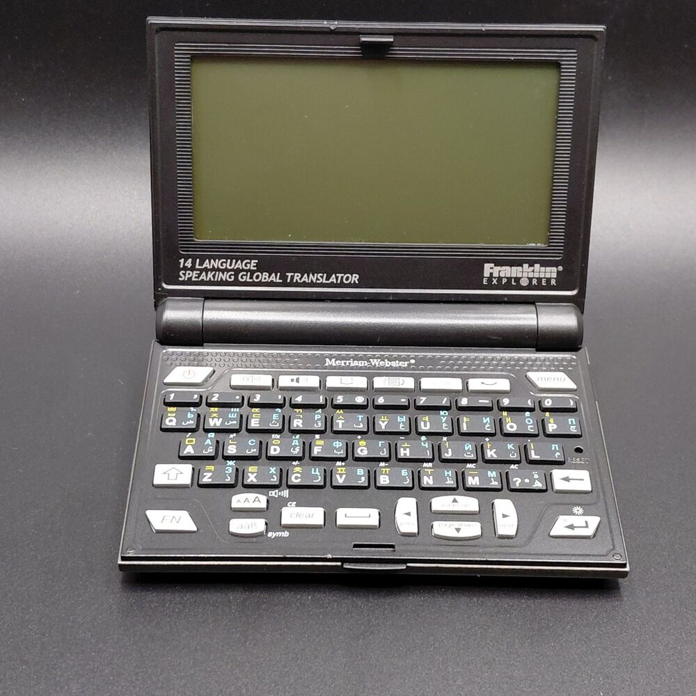 Franklin Explorer 14 Language Speaking Global Translator FR-S1400 Tested